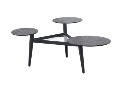 Table basse Zebulon en Verre Céramique  2
