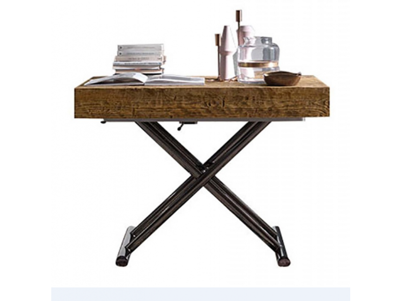 VIZZANOVA - Table relevable 2 allonges en bout 