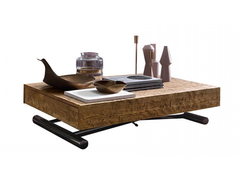 VIZZANOVA - Table relevable 2 allonges en bout 