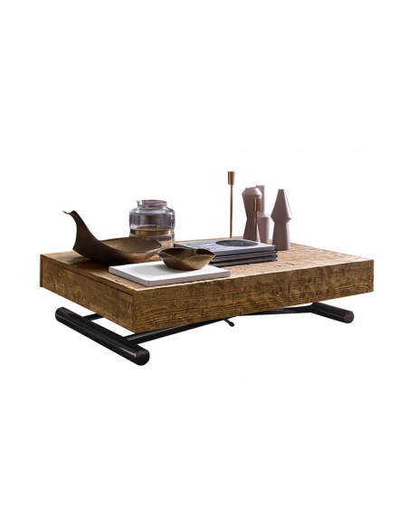 VIZZANOVA - Table relevable 2 allonges en bout 