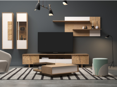 LAURENTZ - Composition TV ABX éclairage Leds x 