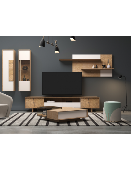 LAURENTZ - Composition TV ABX éclairage Leds x 
