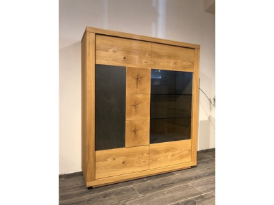 WATTEL - Vitrine 2 portes avec leds 