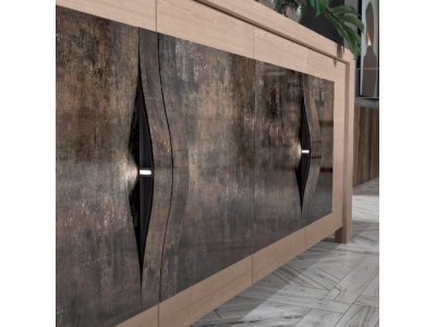 CHATRIER - Buffet 4 portes leds et tiroir interieur  2