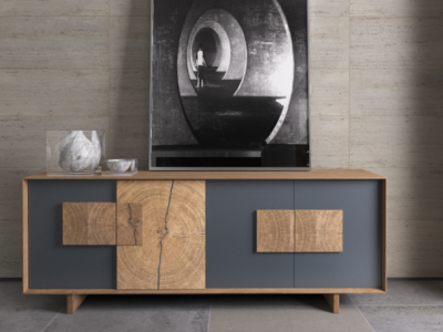 LAURENTZ - Buffet 4 portes avec tiroir 