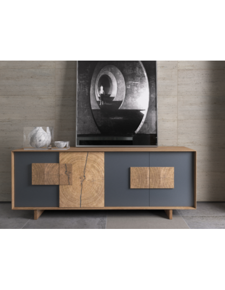 LAURENTZ - Buffet 4 portes avec tiroir 