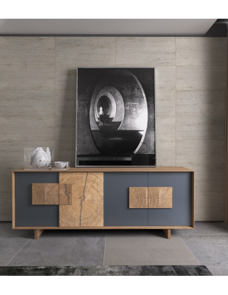 LAURENTZ - Buffet 4 portes avec tiroir 